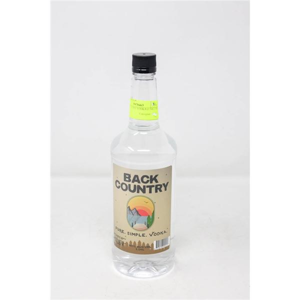 BACK COUNTRY VODKA (1.14L)   40%