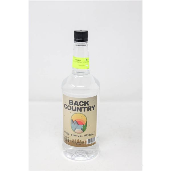 BACK COUNTRY VODKA (1.14L)   40%