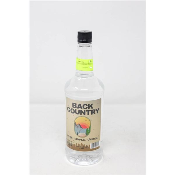 BACK COUNTRY VODKA (1.14L)   40%