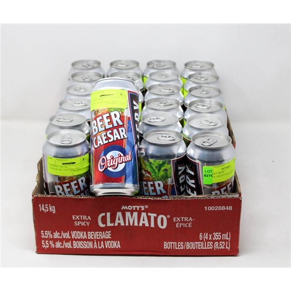 CASE OF 24 FARMERY BEER CAESAR-ORIGINAL(473 ML) 4%