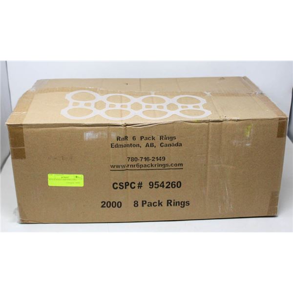 8-PACK RINGS (2000 PER CASE)