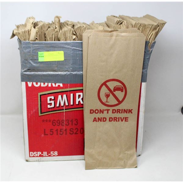 PAPER BAGS - KRAFT (SINGLE BOTTLE)