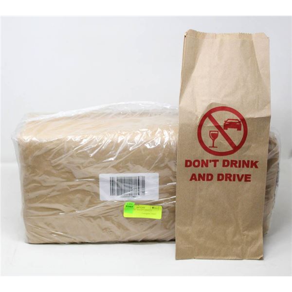 PAPER BAGS - KRAFT (SINGLE BOTTLE)