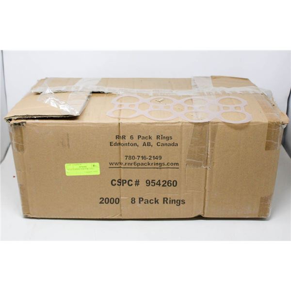 8-PACK RINGS (2000 PER CASE)