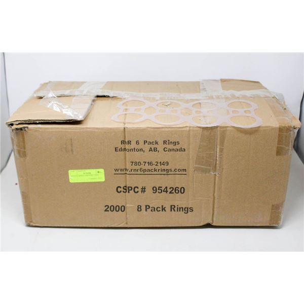 8-PACK RINGS (2000 PER CASE)