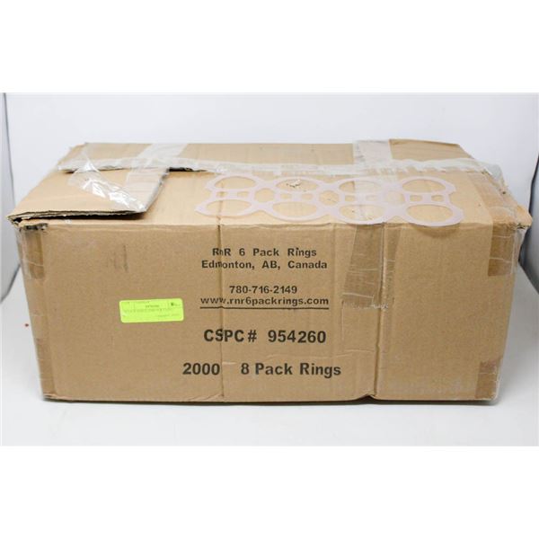 8-PACK RINGS (2000 PER CASE)