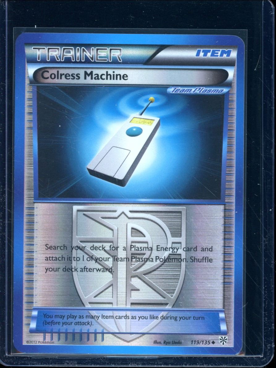 Colress Machine Pokemon Colress Machine - 119/135 - Uncommon Plasma Storm Reverse Holo
