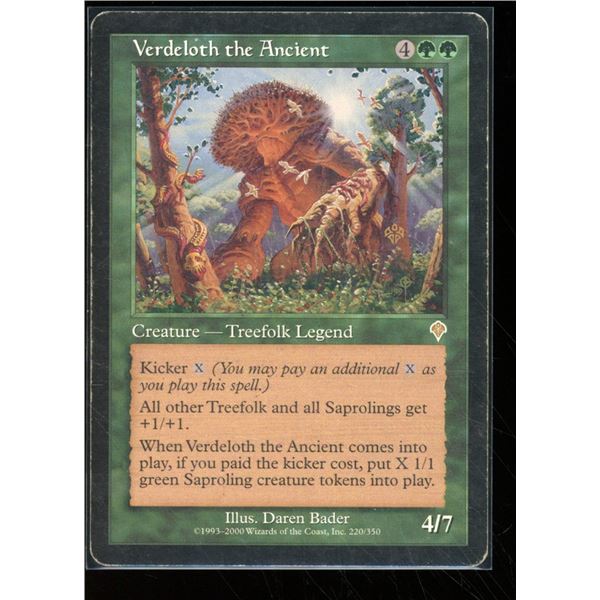 Magic the Gathering Verdeloth the Ancient Invasion