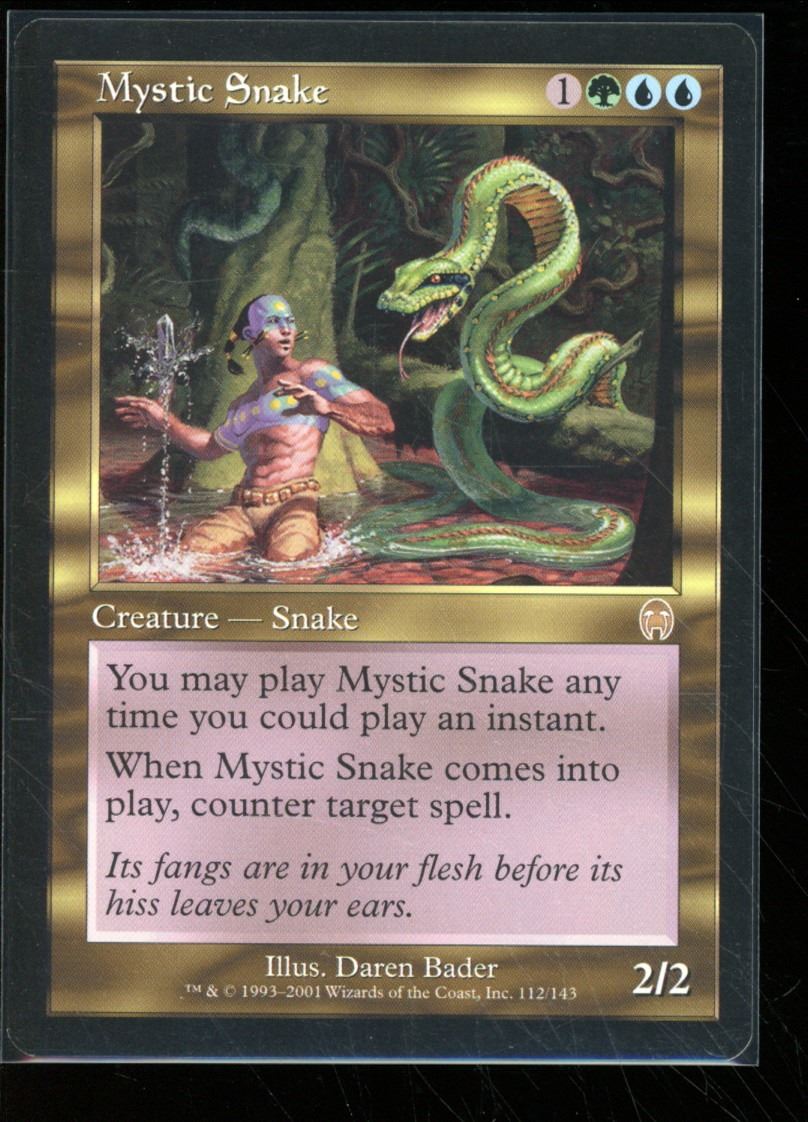 Magic the Gathering Mystic Snake Apocalypse