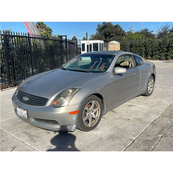 INFI G35 2004 APP  DUP/T-DON