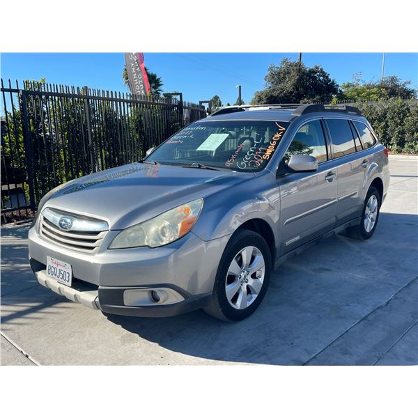 SUBA OUTBACK 2011 APP-DUP-T DON SMOG