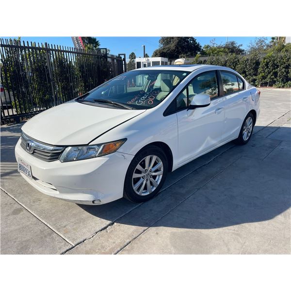 HOND CIVIC 2012 T-REPO 2 DAYS