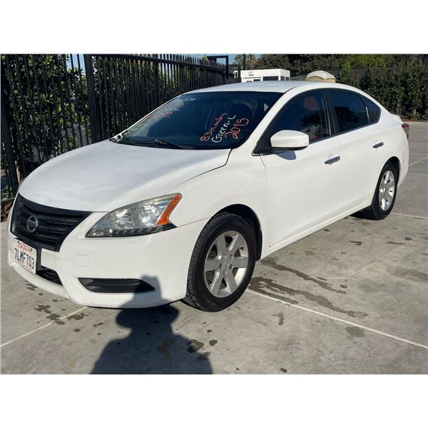 NISS SENTRA 2015 L/S-SALV-DON