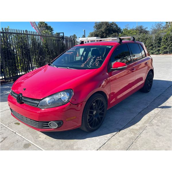 VOLK GOLF 2013 APP/DUP T- SALV