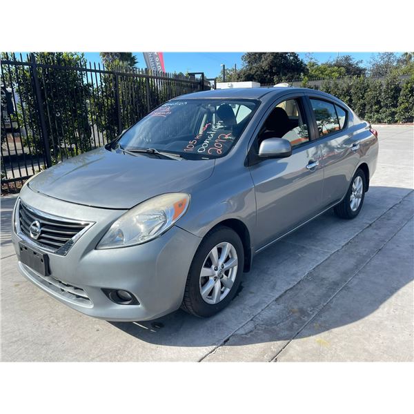 NISS VERSA 2012 T-DONATION