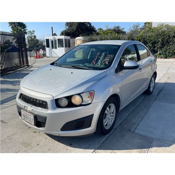 CHEV SONIC 2013 T-DONATION