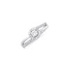 Image 2 : 14KT White Gold 0.46ctw Diamond Ring