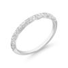 Image 2 : 14KT White Gold 0.38ctw Diamond Ring