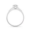 Image 3 : 14KT White Gold 0.35ctw Diamond Ring