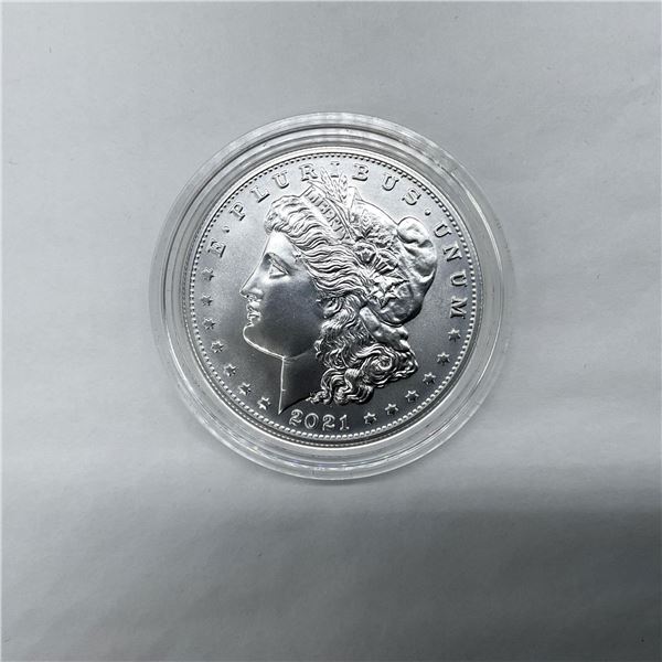 2021-O Morgan Silver Dollar Uncirculated Anniversary Coin