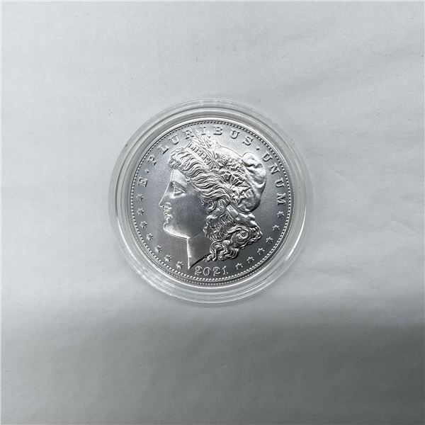 2021-CC Morgan Silver Dollar Uncirculated Anniversary Coin