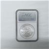 Image 2 : 2006 Silver Eagle Dollar NGC Graded GEM Uncir. First Strikes
