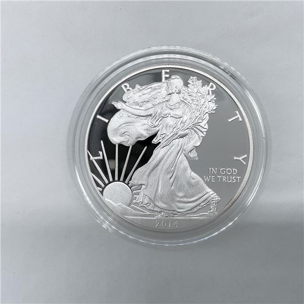 2014-W Silver Eagle Dollar Proof Coin
