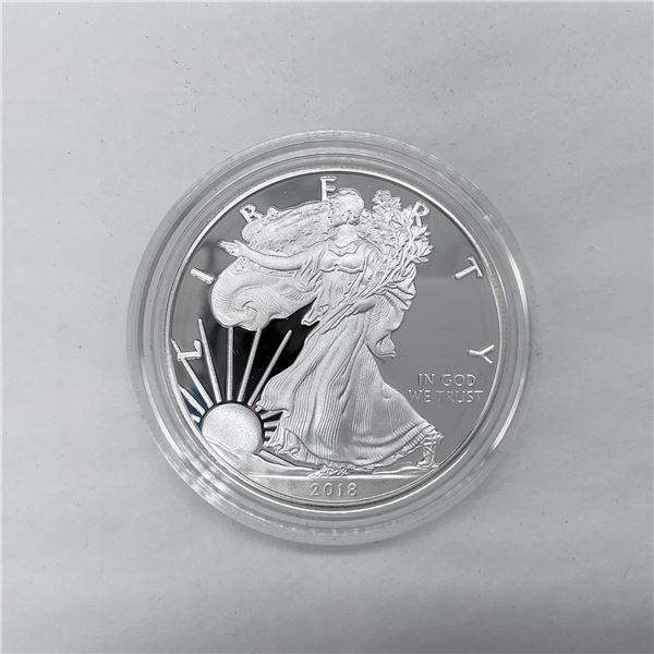 2018-W Silver Eagle Dollar Proof Coin