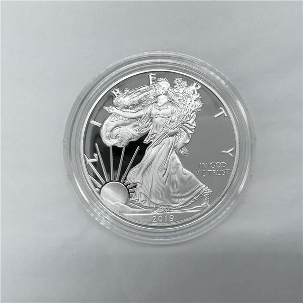 2019-S Silver Eagle Dollar Proof Coin