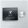 Image 3 : 2022-W Silver Eagle Dollar Proof Coin (T-2)