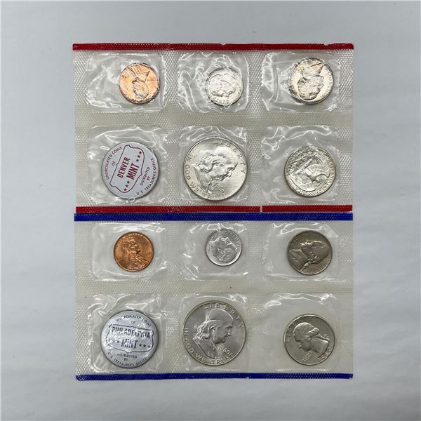 1960 P-D United States Mint Uncirculated Coin Sets