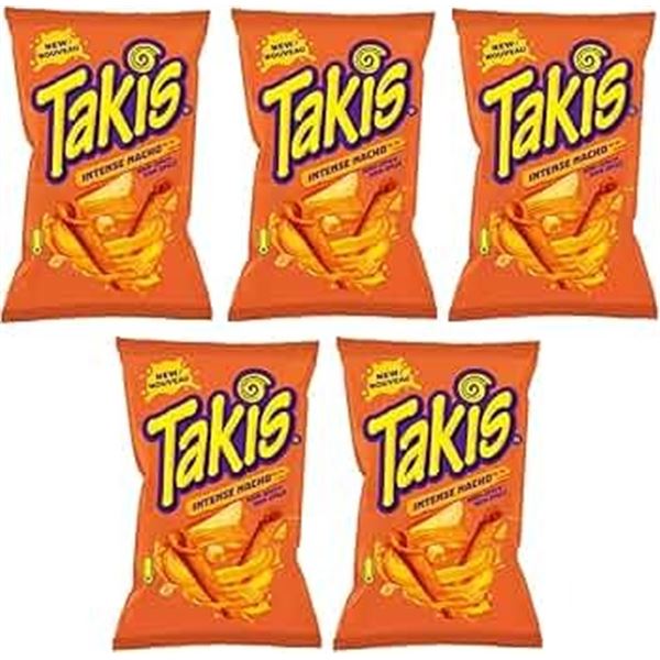 BOX OF 16 260G TAKIS INTENSE NACHO