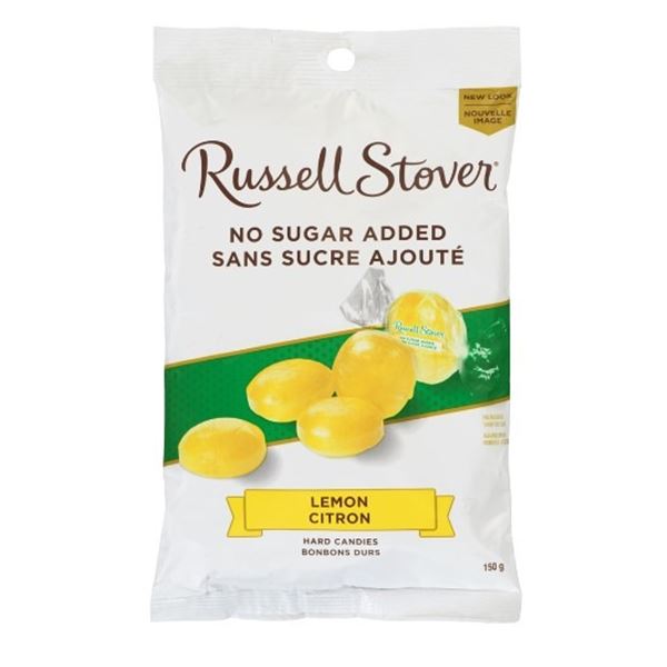 2 BAGS X 150G RUSSELL STOVER LEMON HARD CANDIES