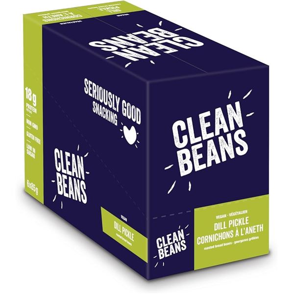 NEW 6 X 85G CLEAN BEANS DILL PICKLE