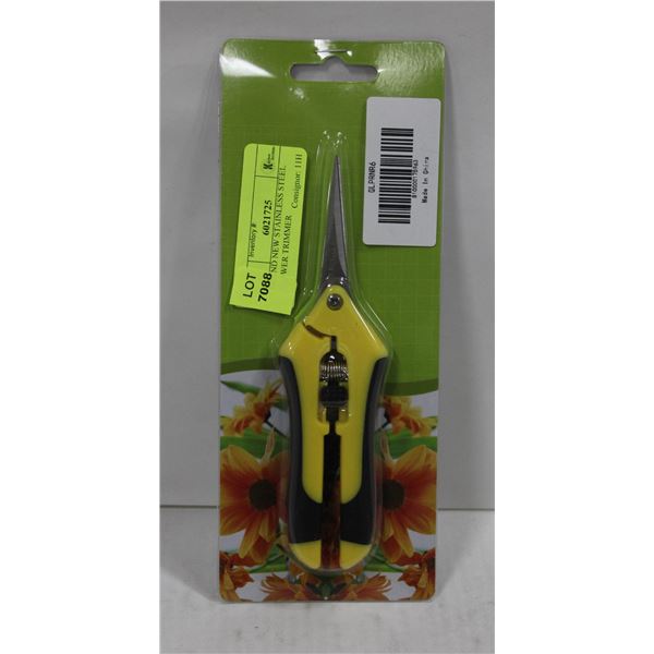 BRAND NEW STAINLESS STEEL FLOWER TRIMMER