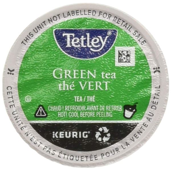 NEW 24 K-CUP TETLEY GREEN TEA PURE