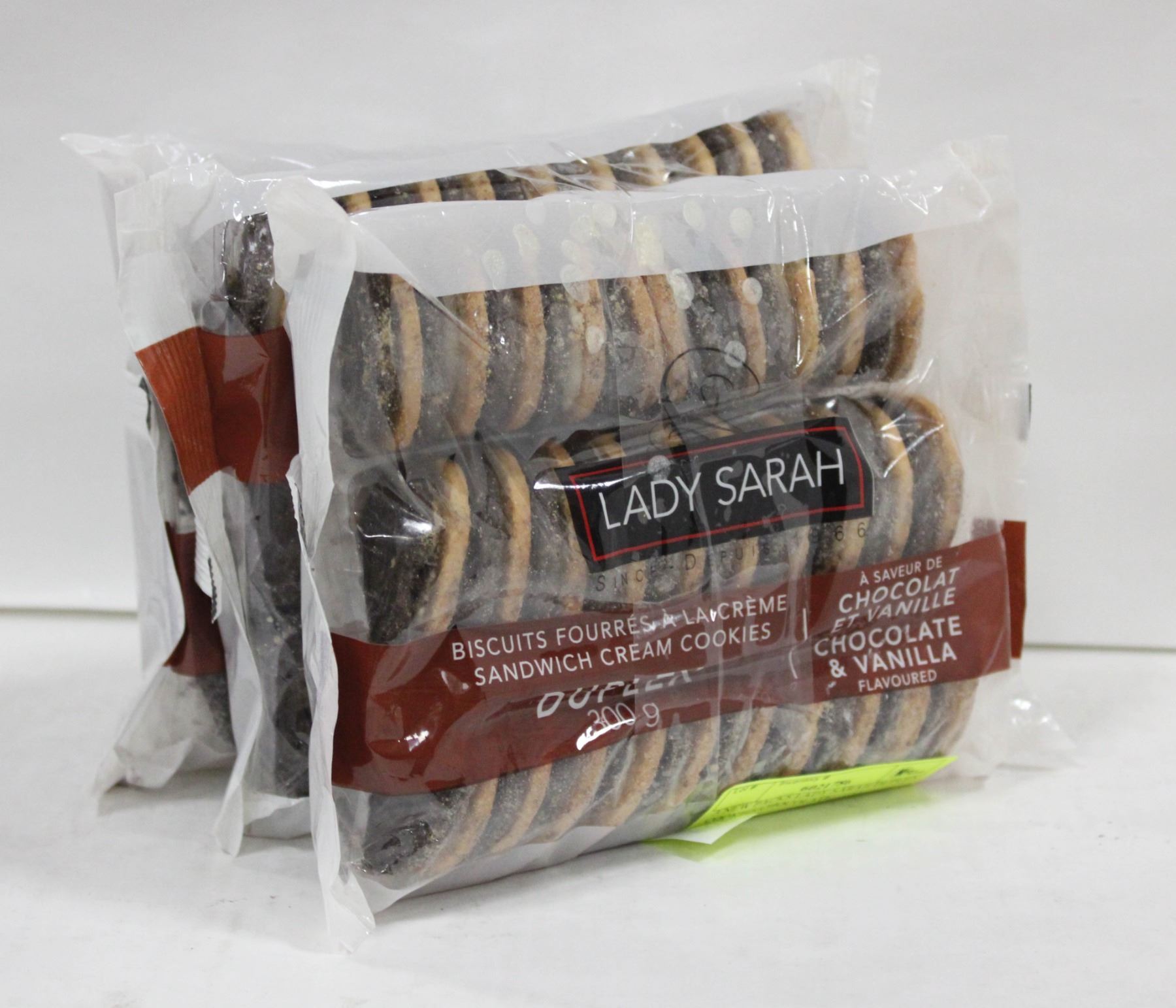 Sarah Cookies 3 NEW PACKS LADY SARAH DUPLEX COOKIES CHOCOLATE