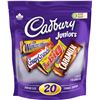 Image 1 : NEW CADBURY JUNIORS 20 ASSORTED MINI BARS