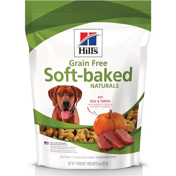 NEW HILLS GRAIN FREE SOFT-BAKED NATURALS WITH DUCK