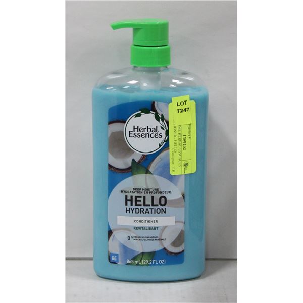 NEW 865ML HERBAL ESSENCES CONDITIONER - HELLO