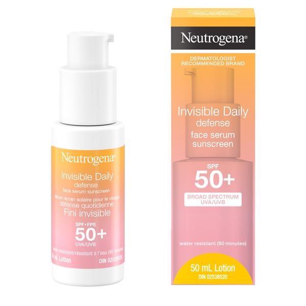 NEW NEUTROGENA INVISIBLE DAILY DEFENSE FACE SERUM