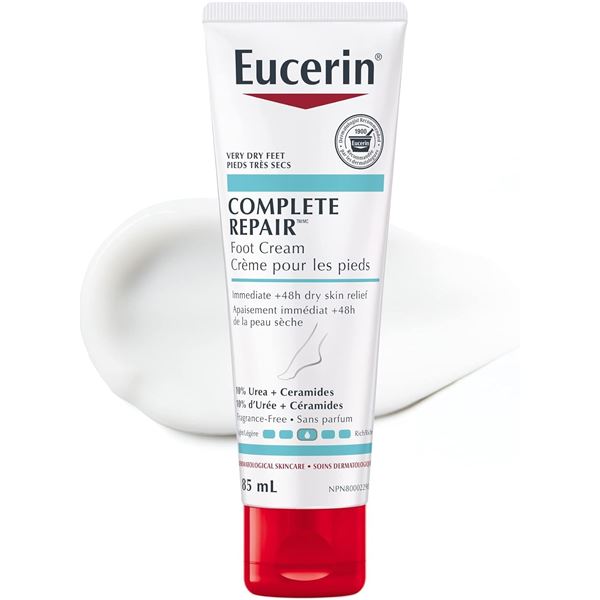 NEW EUCERIN COMPLETE REPAIR FOOT CREAM 85ML