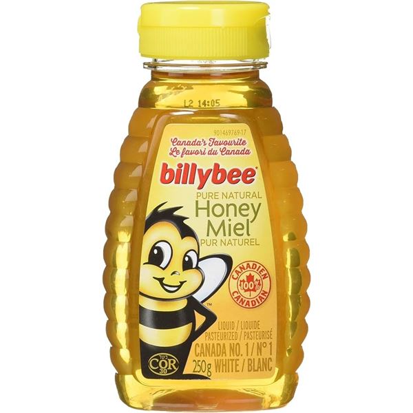 2 NEW BILLYBEE PURE NATURAL HONEY 2X 250G