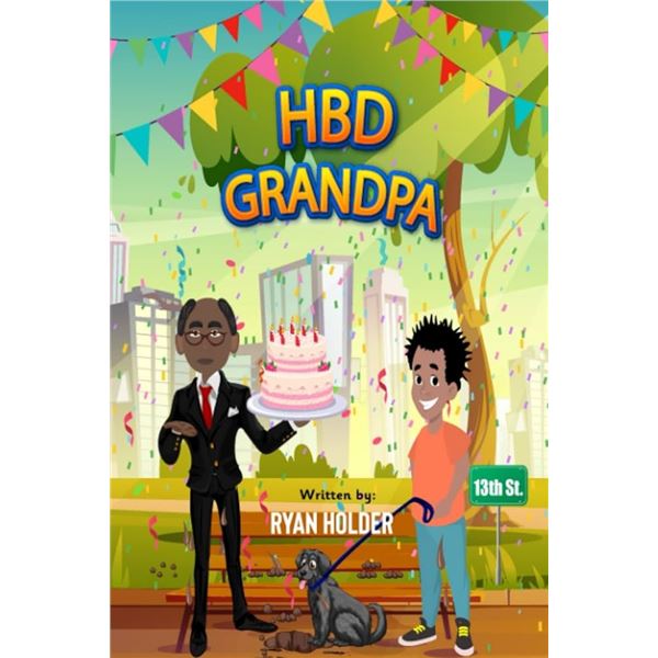 HARDCOVER-HBD GRANDPA