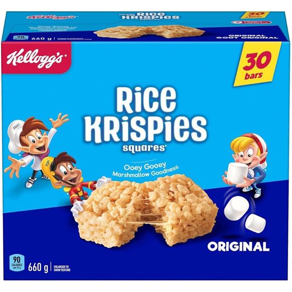 NEW 660G KELLOGGS RICE KRISPIES