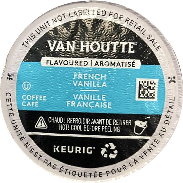 NEW 120G VAN HOUTTE KEURIG FRENCH VANILLA