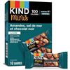 Image 1 : NEW 10 X 20G KING MINIS NUTS SEA SALT & DARK CHOCO