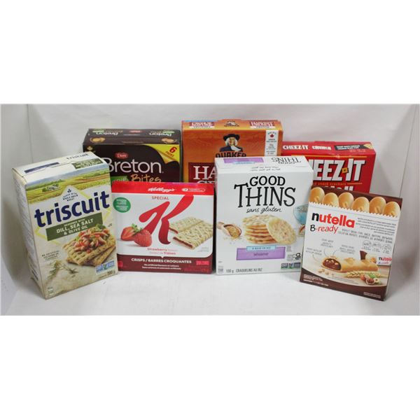 NEW FLAT OF CRACKERS