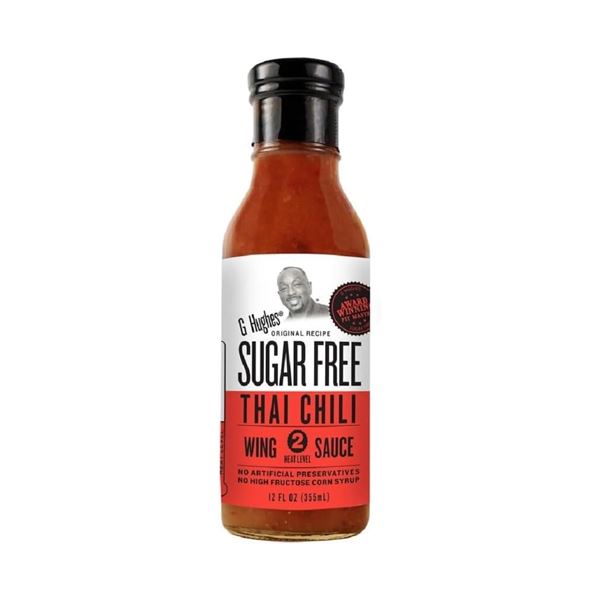 NEW 12OZ G HUGHES SUGAR FREE THAI CHILI SAUCE