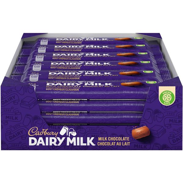 NEW 24 X 42G CADBURY DAIRY MILK CHOCOLATE